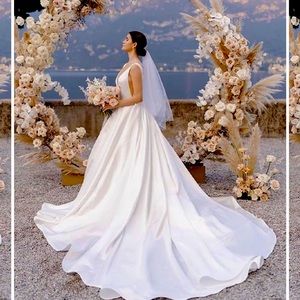 El vestido está en excelentes condiciones, solo usado una ves